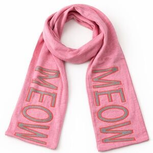 J. Crew CREWCUTS VINTAGE CAT MEOW THICK WOOL BLEND WRAP SCARF J.Crew